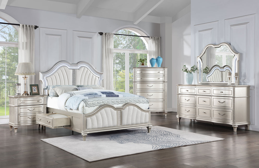 Evangeline 5 Pc Bedroom Set - Home Discount Furniture - NJ-linden