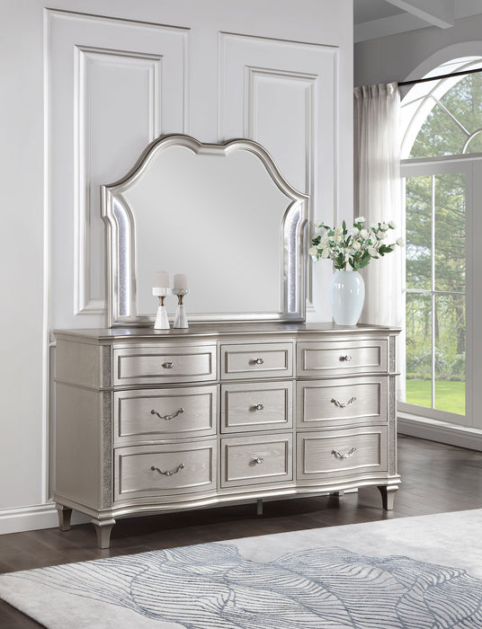 Evangeline Dresser With Mirror - Home Discount Furniture - NJ-linden