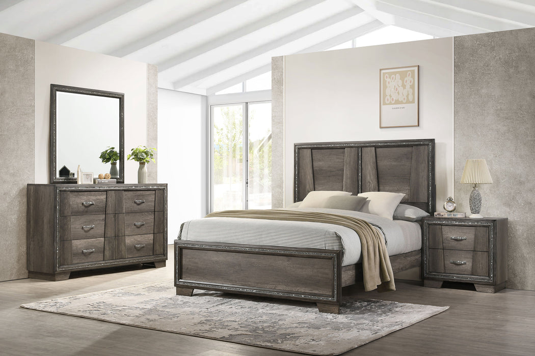 Janine Bedroom Set Grey - Home Discount Furniture - NJ-linden