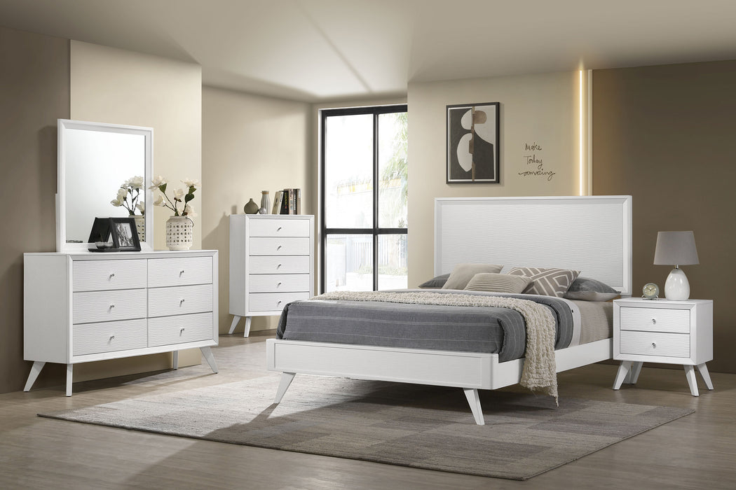 Janelle Bedroom Set White - Home Discount Furniture - NJ-linden