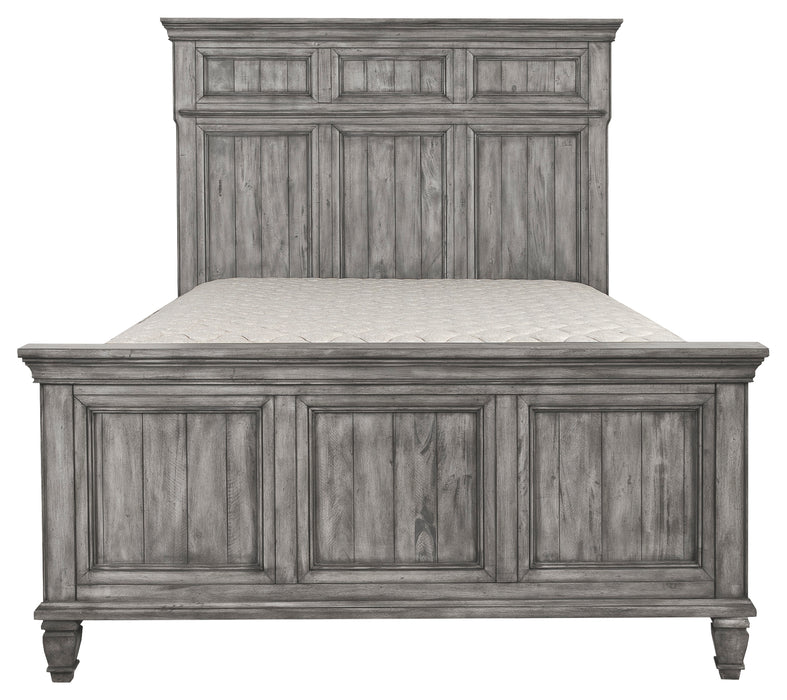 Avenue Panel Bedroom Set Grey - Home Discount Furniture - NJ-linden