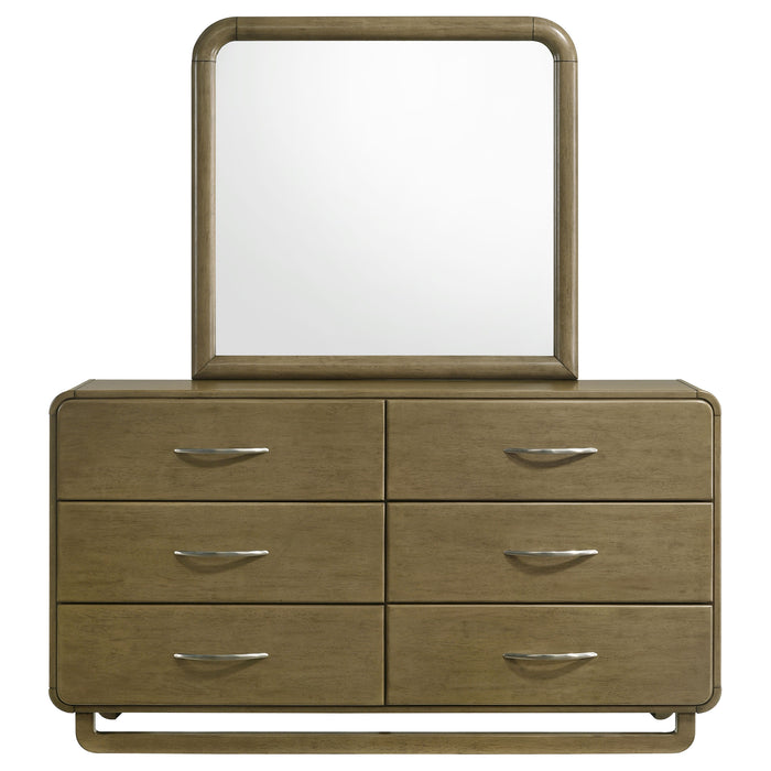Amsbury Dresser With Mirror - Home Discount Furniture - NJ-linden