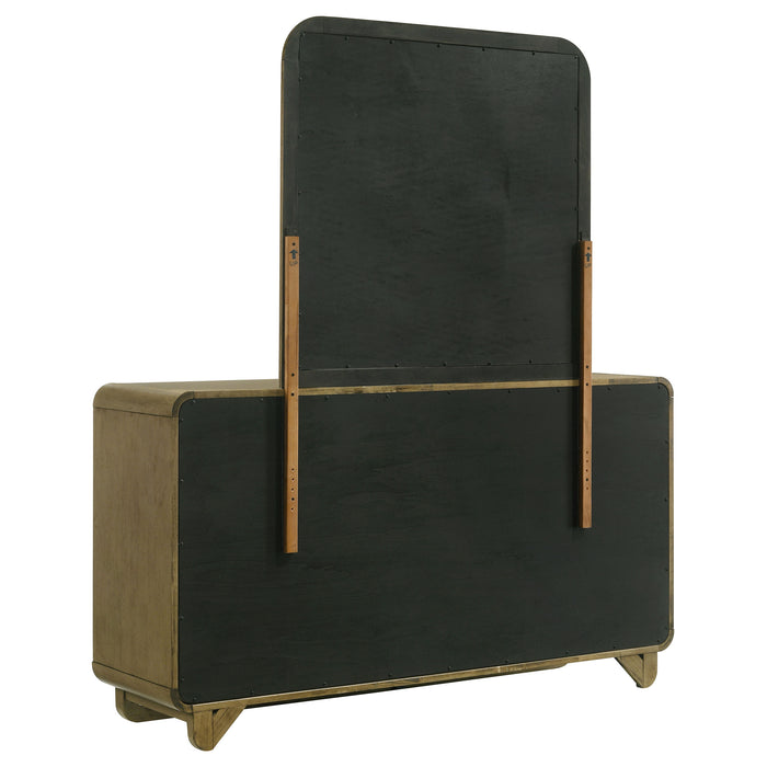 Amsbury Dresser With Mirror - Home Discount Furniture - NJ-linden