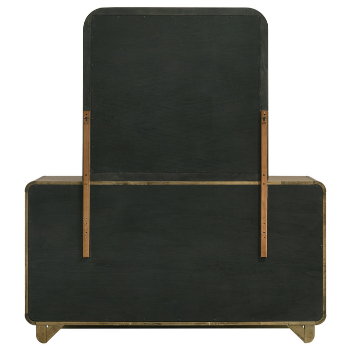 Amsbury Dresser With Mirror - Home Discount Furniture - NJ-linden