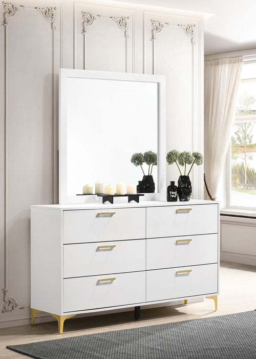 Kendall Dresser With Mirror - Home Discount Furniture - NJ-linden