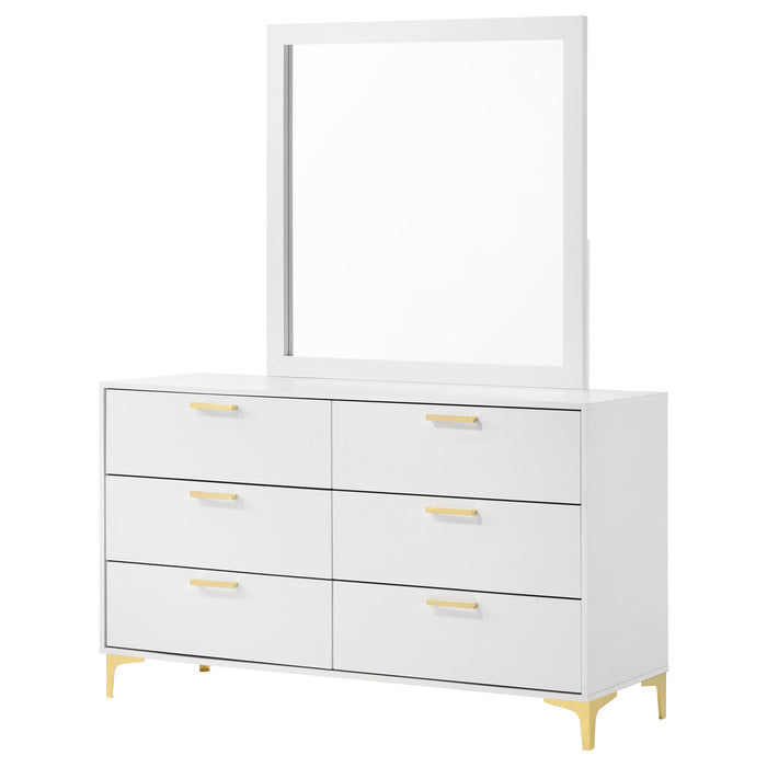 Kendall Dresser With Mirror - Home Discount Furniture - NJ-linden