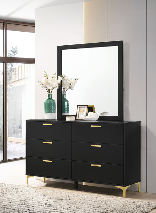 Kendall Dresser With Mirror - Home Discount Furniture - NJ-linden