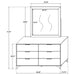 Kendall Dresser With Mirror - Home Discount Furniture - NJ-linden