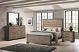 Baker Bedroom Set Brown and Light Taupe - Home Discount Furniture - NJ-linden