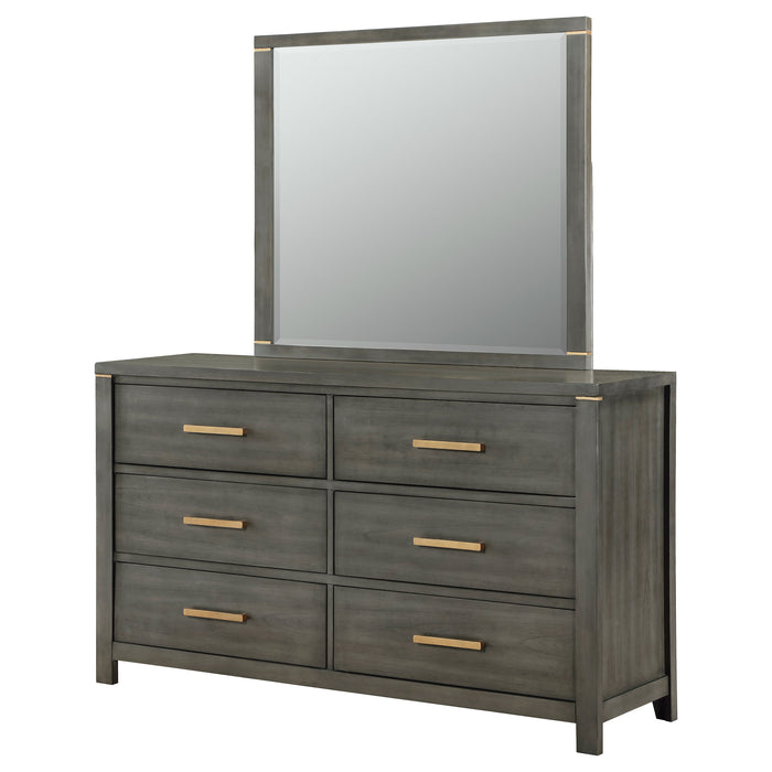 Kieran Dresser With Mirror - Home Discount Furniture - NJ-linden