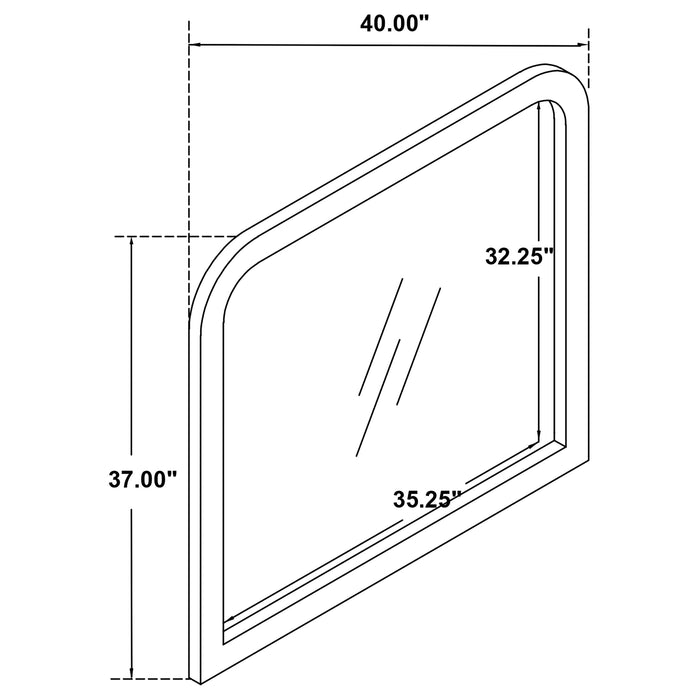 Anastasia 5 Pc Bedroom Set - Home Discount Furniture - NJ-linden