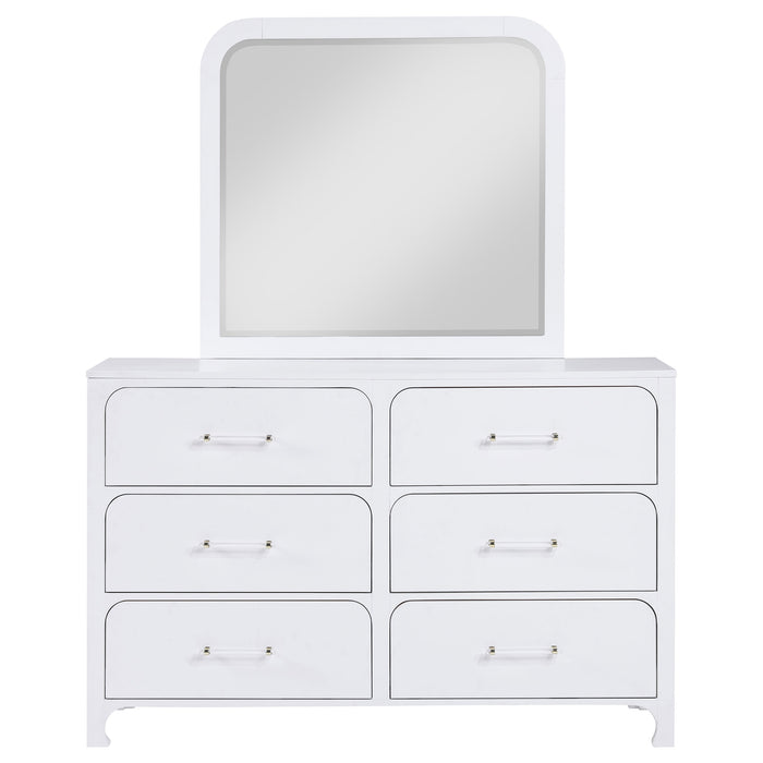 Anastasia Dresser With Mirror - Home Discount Furniture - NJ-linden