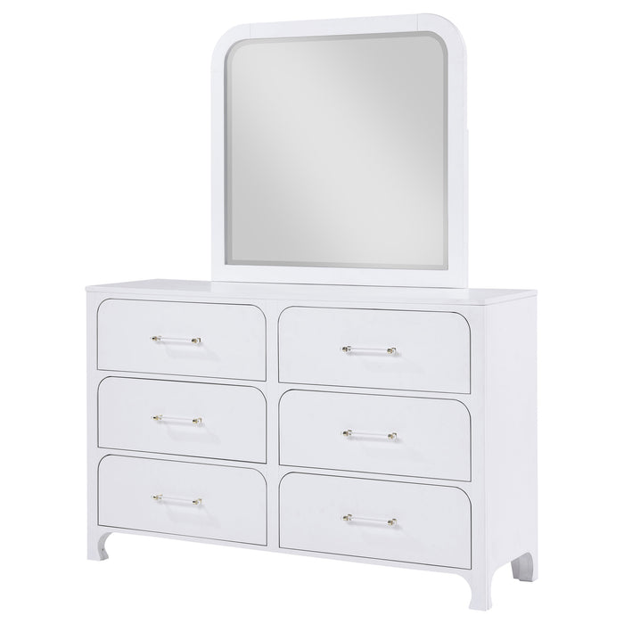 Anastasia Dresser With Mirror - Home Discount Furniture - NJ-linden