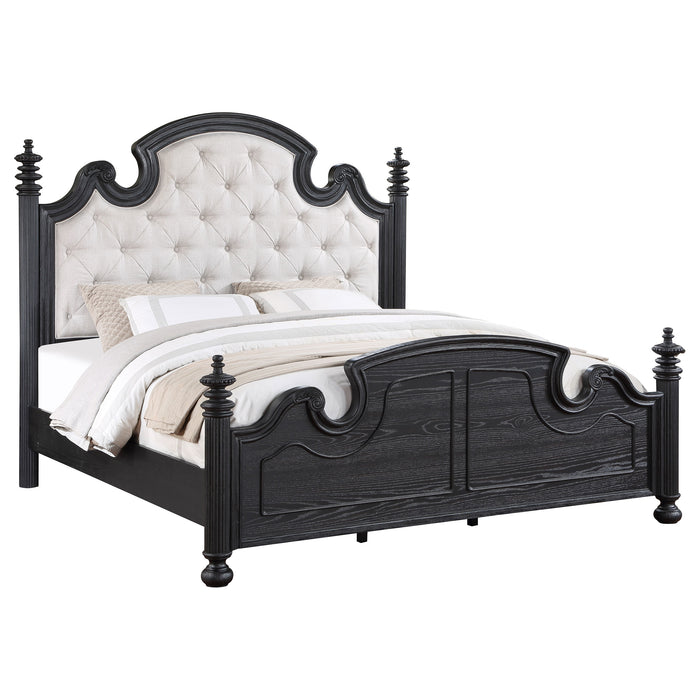 Celina Eastern King Bed - Home Discount Furniture - NJ-linden