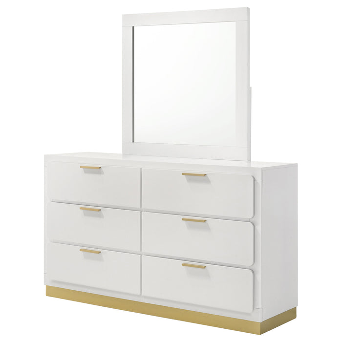 Caraway Dresser With Mirror - Home Discount Furniture - NJ-linden
