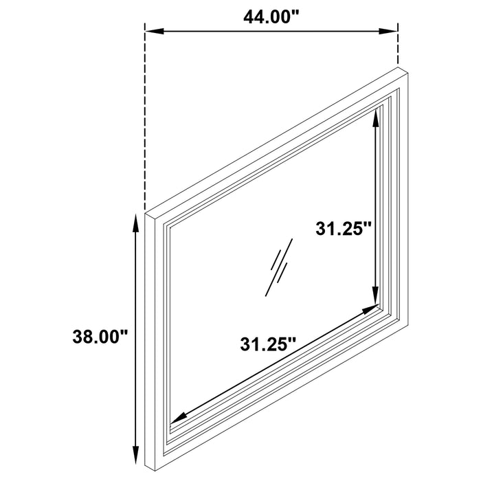 Marielle Dresser Mirror - Home Discount Furniture - NJ-linden