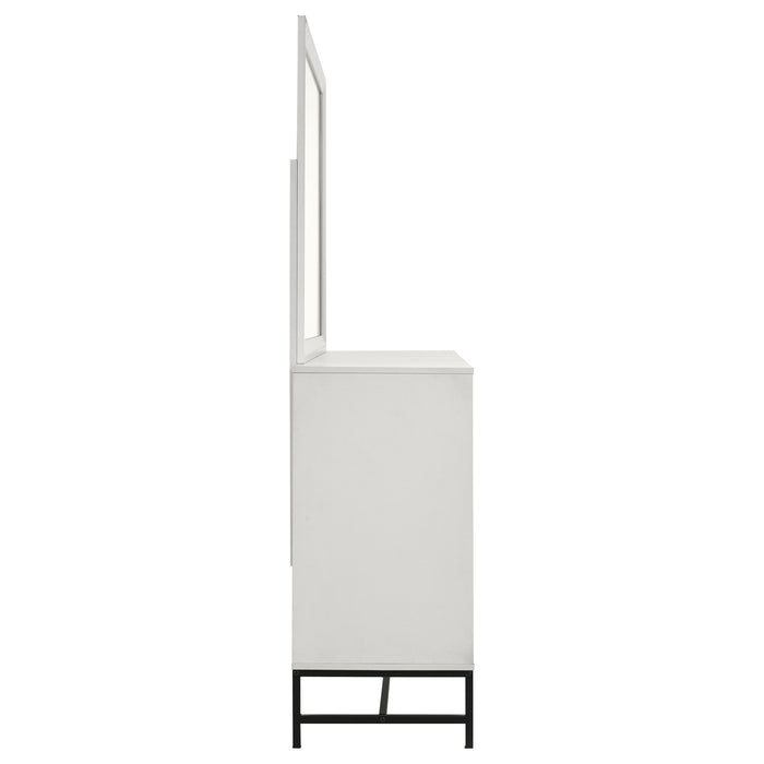 Sonora Dresser With Mirror - Home Discount Furniture - NJ-linden