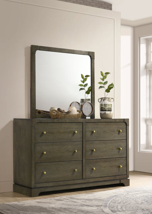 Gran Park Dresser With Mirror - Home Discount Furniture - NJ-linden