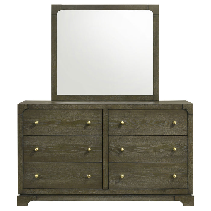 Gran Park Dresser With Mirror - Home Discount Furniture - NJ-linden