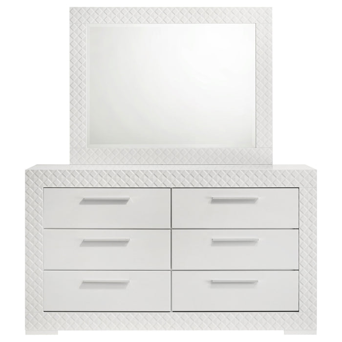 Ives Dresser With Mirror - Home Discount Furniture - NJ-linden