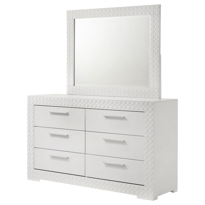 Ives Dresser With Mirror - Home Discount Furniture - NJ-linden
