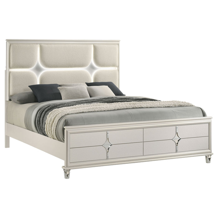 Olivia Eastern King Bed - Home Discount Furniture - NJ-linden