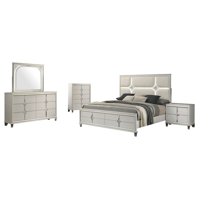 Olivia 5 Pc Bedroom Set - Home Discount Furniture - NJ-linden