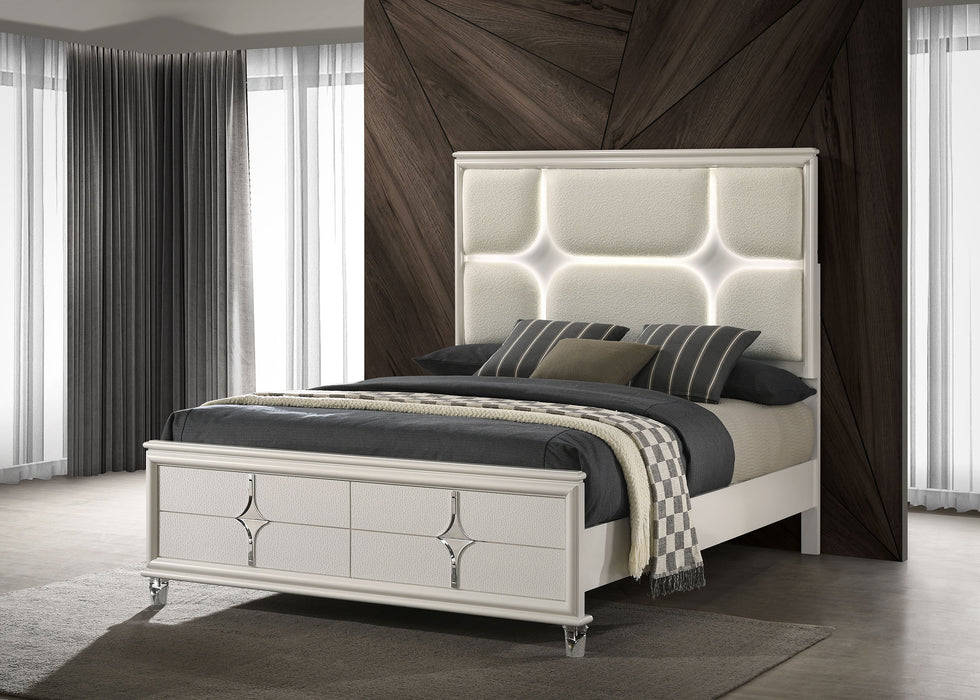 Olivia Queen Bed - Home Discount Furniture - NJ-linden
