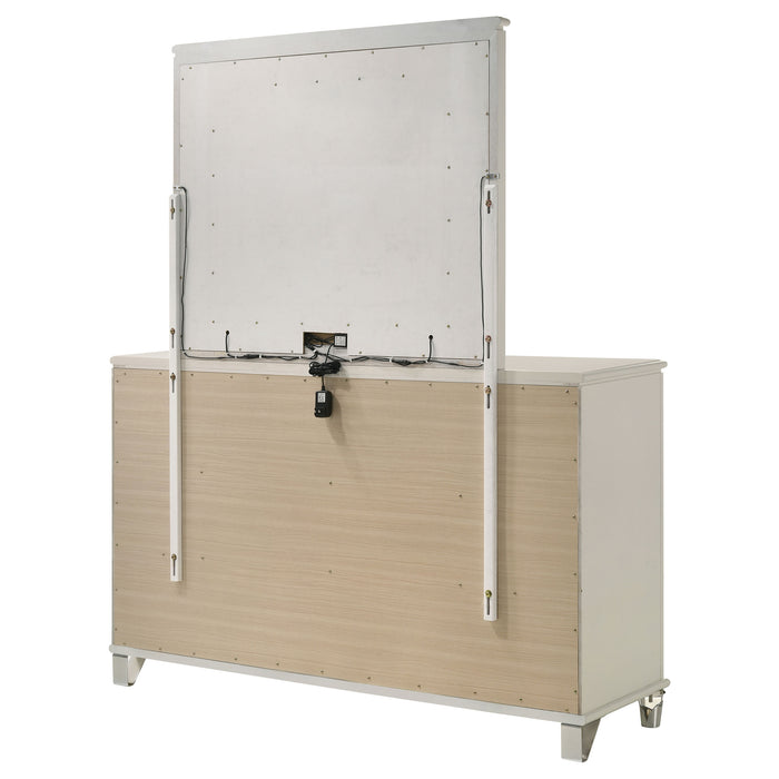 Olivia Dresser With Mirror - Home Discount Furniture - NJ-linden