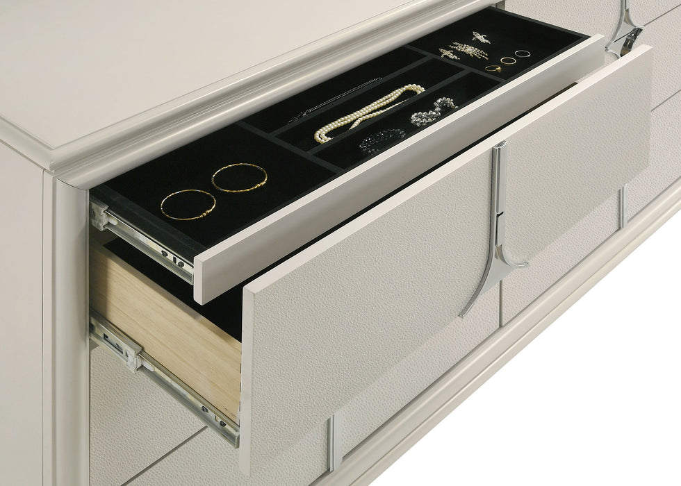 Olivia Dresser With Mirror - Home Discount Furniture - NJ-linden