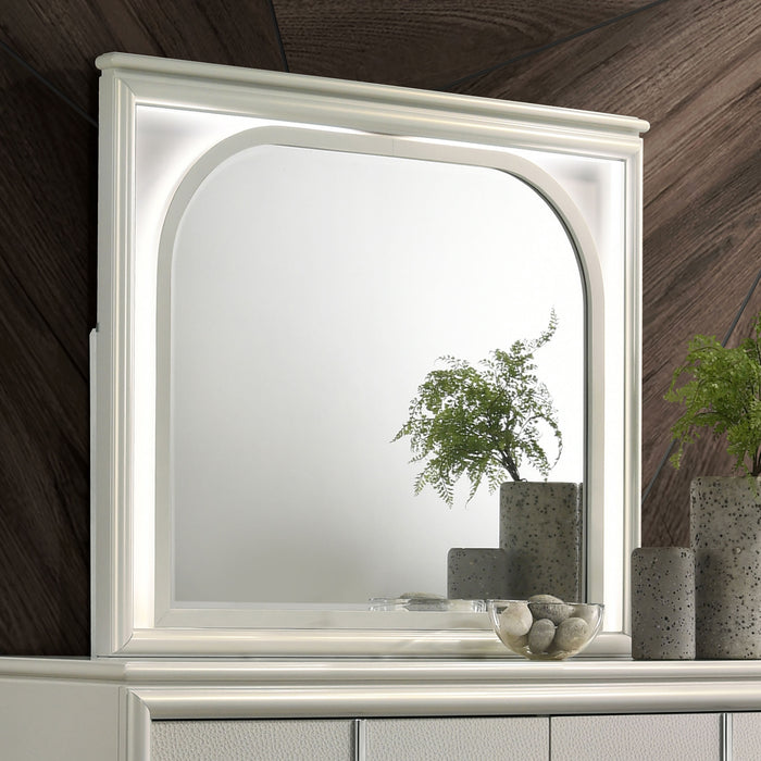 Olivia Dresser Mirror - Home Discount Furniture - NJ-linden