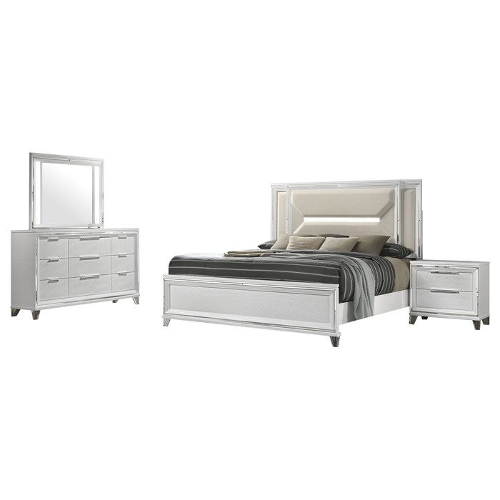 Marmore 4 Pc Bedroom Set - Home Discount Furniture - NJ-linden