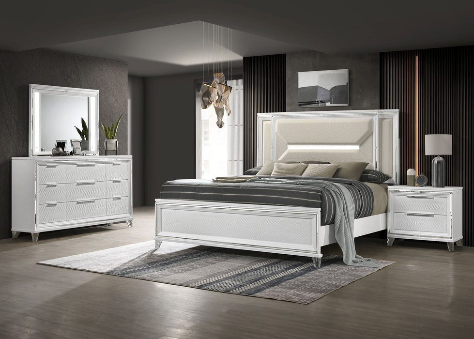 Marmore 4 Pc Bedroom Set - Home Discount Furniture - NJ-linden