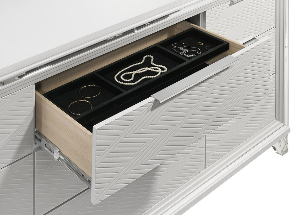 Marmore 4 Pc Bedroom Set - Home Discount Furniture - NJ-linden