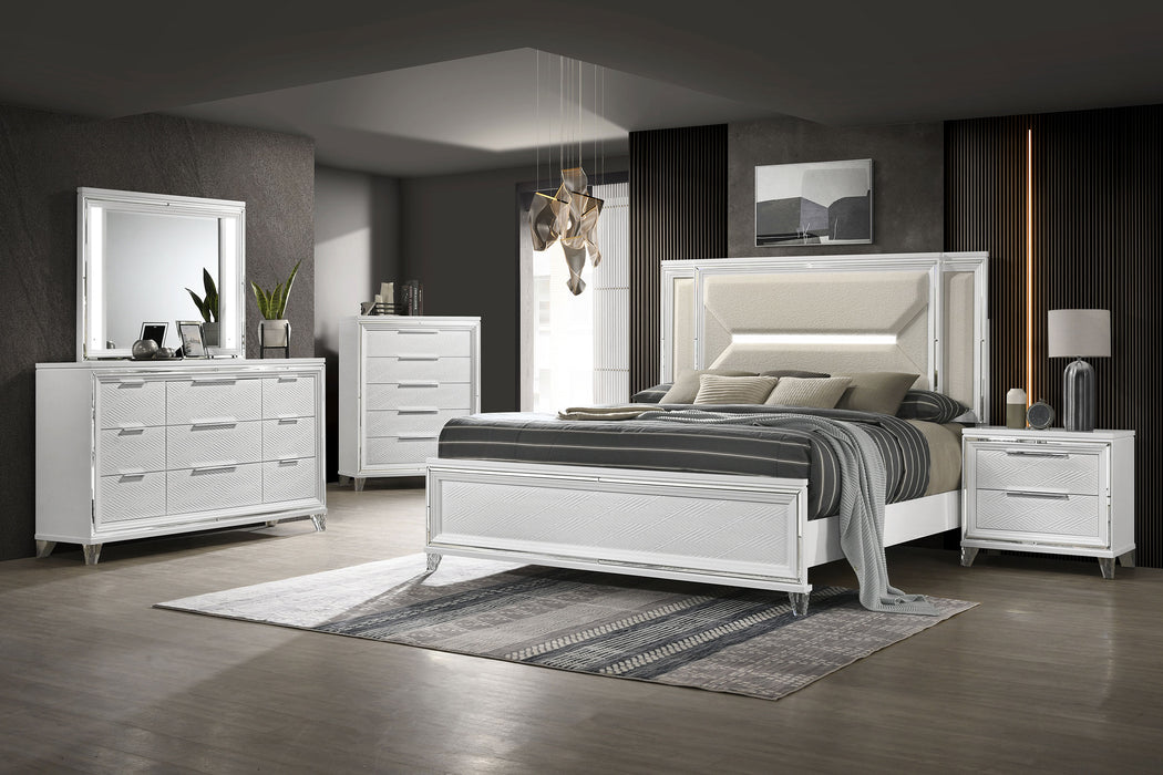 Marmore Queen Bed - Home Discount Furniture - NJ-linden