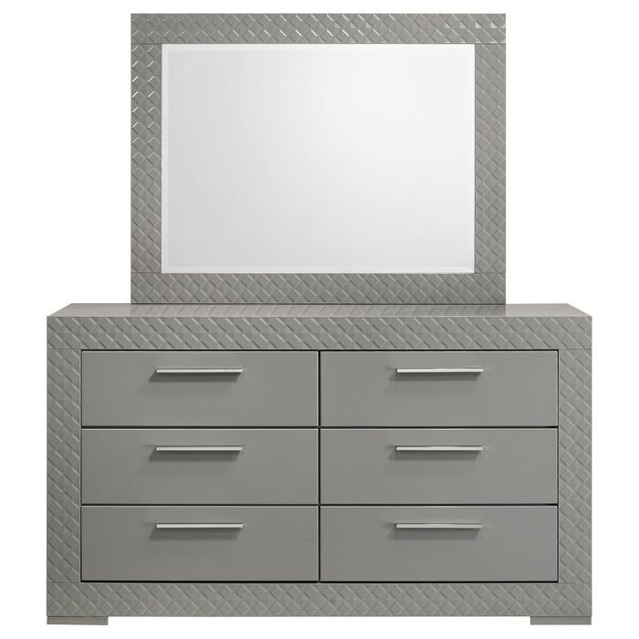 Ives Dresser With Mirror - Home Discount Furniture - NJ-linden