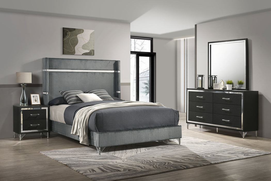Lucia 4 Pc Bedroom Set - Home Discount Furniture - NJ-linden