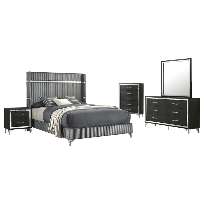 Lucia 5 Pc Bedroom Set - Home Discount Furniture - NJ-linden