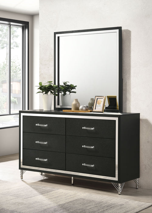 Lucia Dresser With Mirror - Home Discount Furniture - NJ-linden