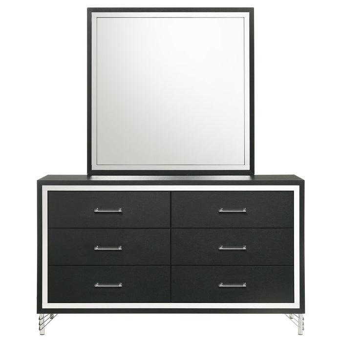 Lucia Dresser With Mirror - Home Discount Furniture - NJ-linden