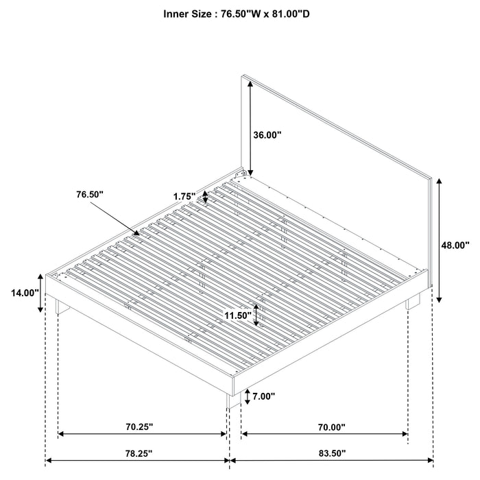 Glenwood 4 Pc Bedroom Set - Home Discount Furniture - NJ-linden