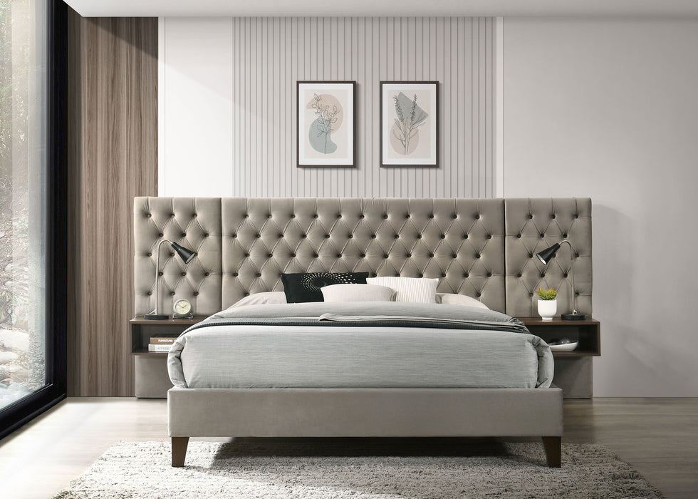 Marley Eastern King Bed - Home Discount Furniture - NJ-linden