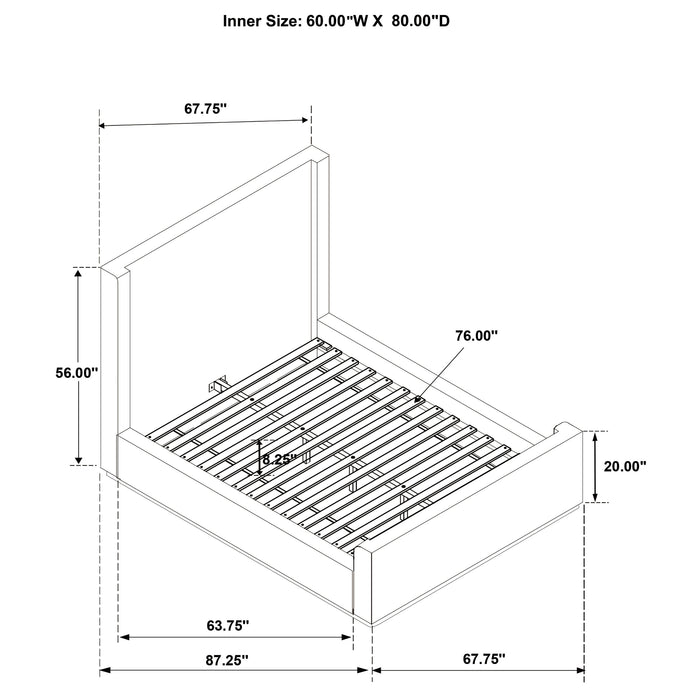 Nala Queen Bed - Home Discount Furniture - NJ-linden