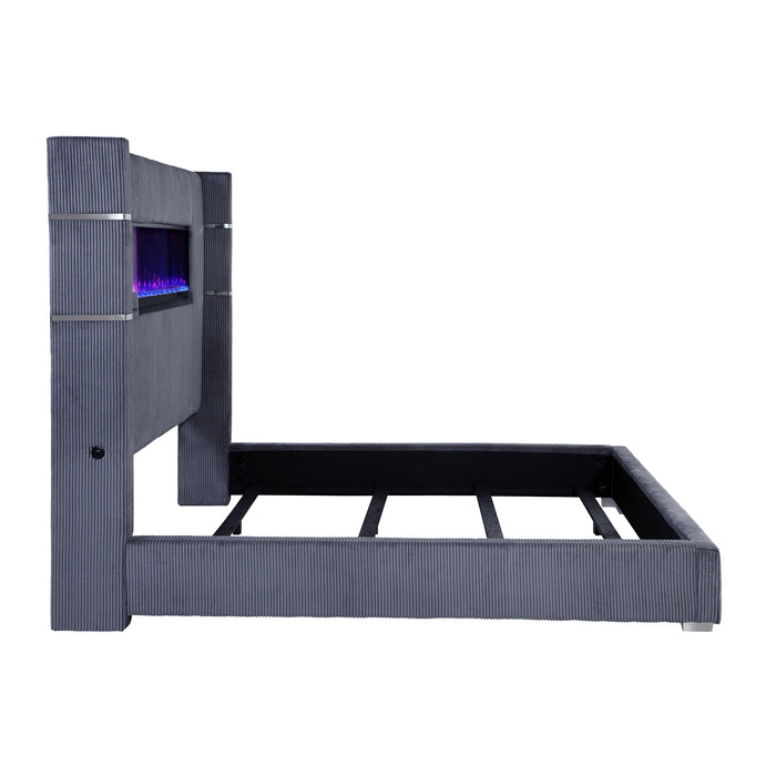 Tisdall Eastern King Bed - Home Discount Furniture - NJ-linden