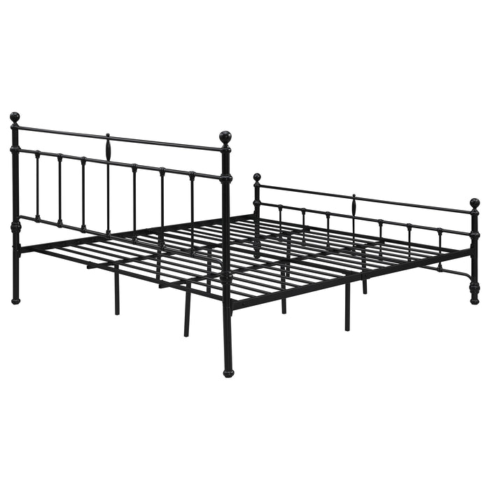 Novak Eastern King Bed - Home Discount Furniture - NJ-linden