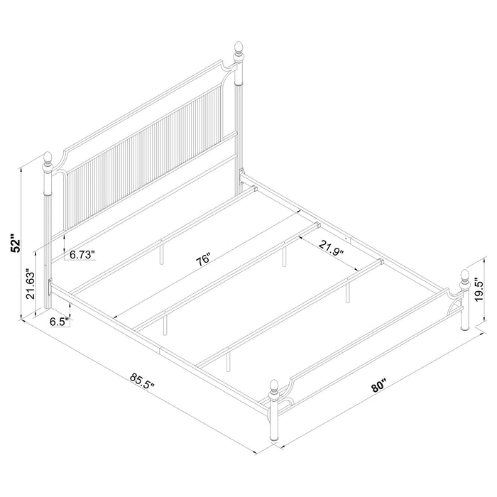 Cameron Eastern King Bed - Home Discount Furniture - NJ-linden