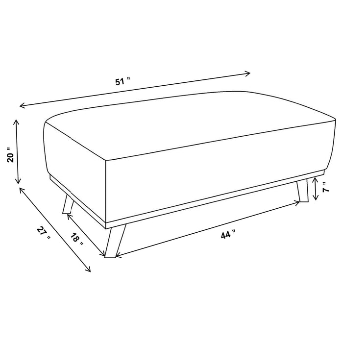 Elizabeth Ottoman - Home Discount Furniture - NJ-linden