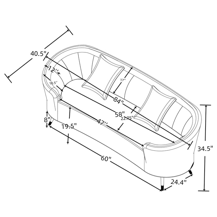 Ellorie Stationary 3 Pc Set - Home Discount Furniture - NJ-linden