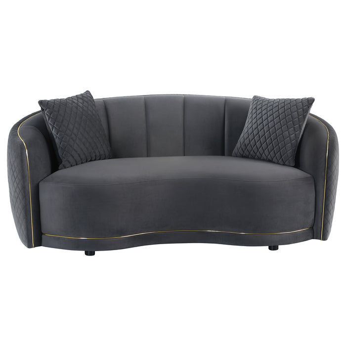 Brookside Stationary Loveseat - Home Discount Furniture - NJ-linden