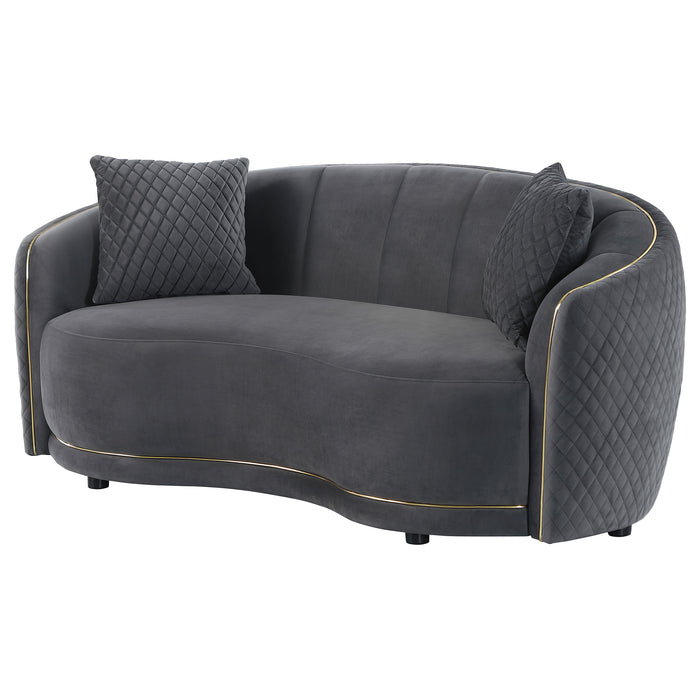 Brookside Stationary Loveseat - Home Discount Furniture - NJ-linden